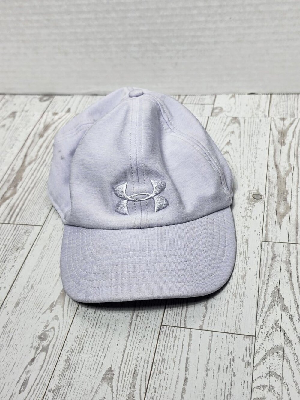 Under Armour Womens Adjustable baseball cap hat gray light purple OSFM